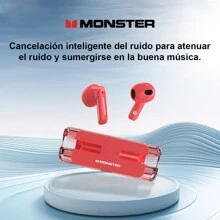 Monster XKT08 Wireless Headphone BT5.3 ORIGINAL - Red - View 9