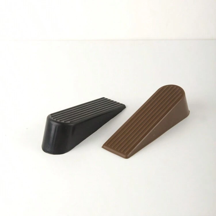 1 pieza Tope de puerta de goma, Tapón de puerta sin perforación, Abrazadera de puerta para niños, Cuña de puerta para el hogar, baño, oficina, mejor regalo para cumpleaños y graduación - Multicolor - Añade 6