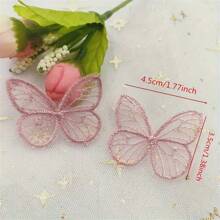 10 pezzi Pizzo A Farfalla, Ricami Con Farfalla In Stili Assortiti, Applicazioni A Patch Con Farfalla Per Abiti Da Sposa, Cucito Fai Da Te, Abbigliamento, Vestiti, Cappelli, Jeans O Regalo