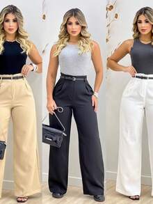 Women Pants - màu đen - Xem 6