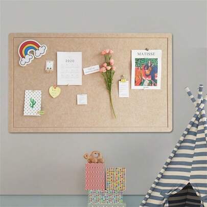 1 peça Painel de Decoração de Parede em Feltro Estilo Nórdico para Exibição de Obra de Arte e Uso Multifuncional