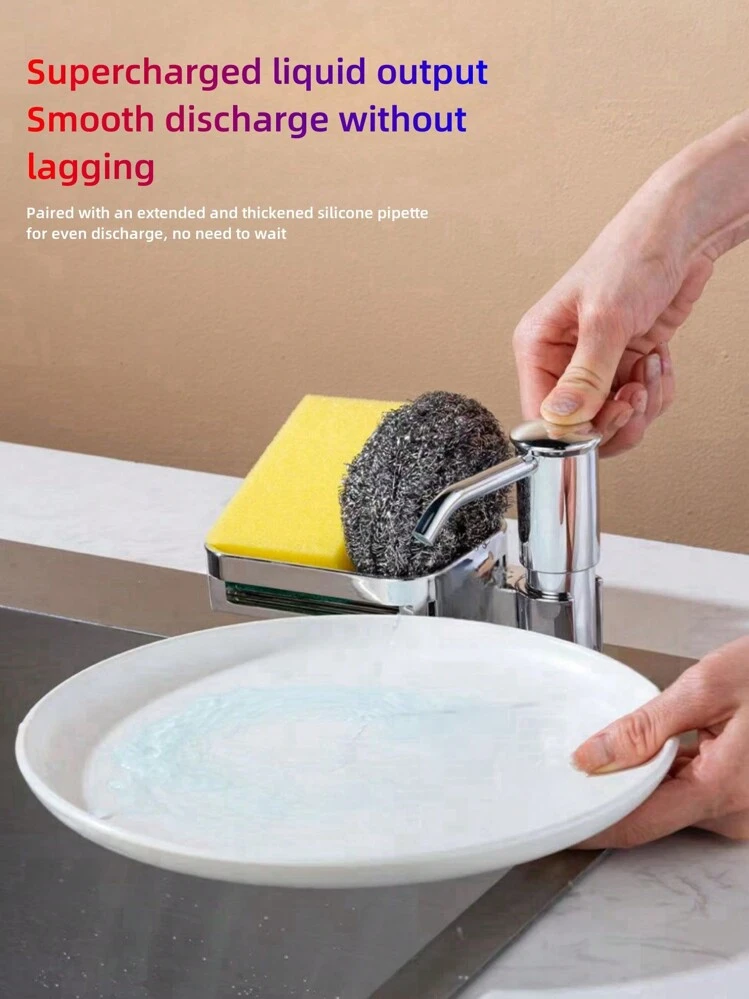 Portasapone Da Viaggio In PP Con Spugna Assorbente, Trasparente E Tondo, 7x7x3,5 Cm - Contenitore Portatile Per Bagno E Cucina - 3