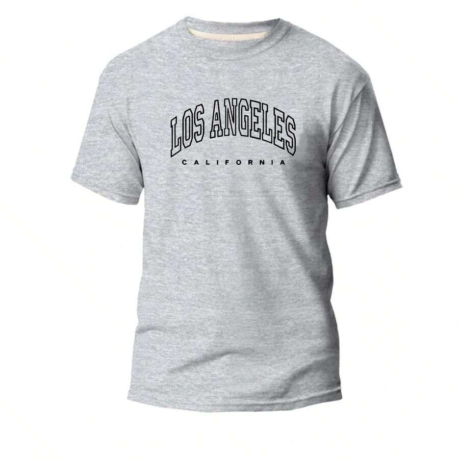 Men T-Shirts - 灰色 - 查看 1