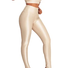 Women Sports Leggings - Màu be - Xem 2