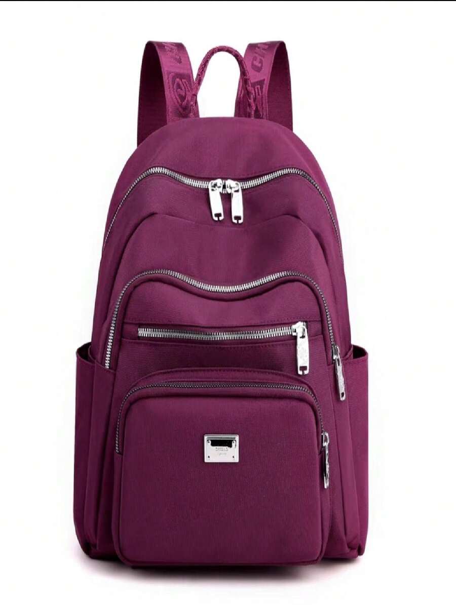 Women Fashion Backpacks - 紫色 - 查看 1