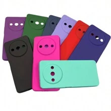 Capa Capinha REDMI A3  case Silicone Aveludado - A3-Azul-escuro - Visão 2