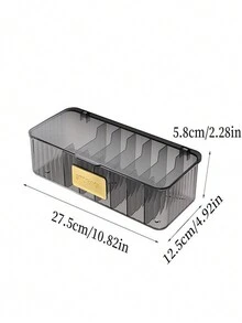 1入組多功能桌面收納盒，可用於妝容、口紅、眼影、髮圈、耳機、手機充電器、數據線等物品收納 - 彩色 - 查看 2