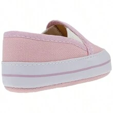 Baby Girl Slip On Sneakers, Easy To Put On, Soft, Comfortable, Elegant - Hồng - Xem 3
