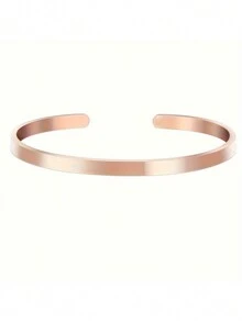 Vòng đeo tay khắc tên tùy chỉnh, Unisex, Vòng đeo tay có thể điều chỉnh bằng thép không gỉ cổ điển thời trang, được cá nhân hóa với ngày và tên, trang sức tuyên bố, quà tặng gia đình trong bữa tiệc cho bạn gái hoặc quà kỷ niệm cho những người thân yêu - Hoa hồng vàng - Xem 8