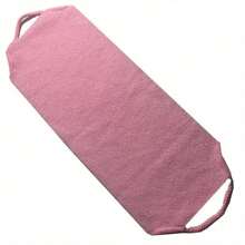 Toalla de baño exfoliante elástica larga, correa engrosada de frotamiento de nylon para limpiar la espalda, elimina células muertas de la piel y limpia durante el baño