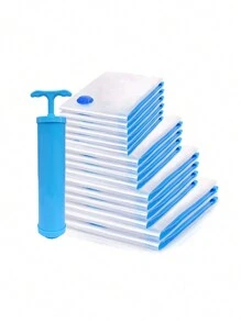 1pc PE Air Vacuum Bag, Modern Letter Graphic Air Vacuum Bag For Home Decorations Decor Festival Decor Room Decor Home Decor Decor Bedroom Decor Dress Pants Shoes Jeans Boots Skirt