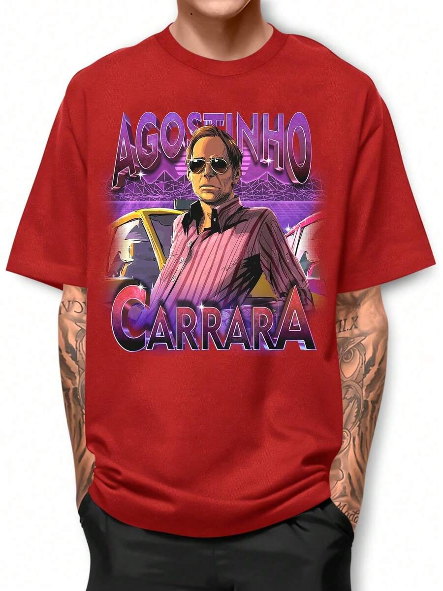 Men T-Shirts - Đỏ - Xem 1