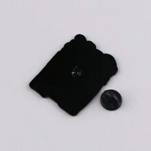 Cute Enamel Pin Lapel Pins Badges On Backpack Women's Brooch Clothes Gift Jewelry Fashion Accessories Dress Accessories Pin For Clothes Bag Charm School Office Accessories Shirts Jacket Christmas Halloween Clothes Pin Funny Teacher Gifts - Yellow - View 4