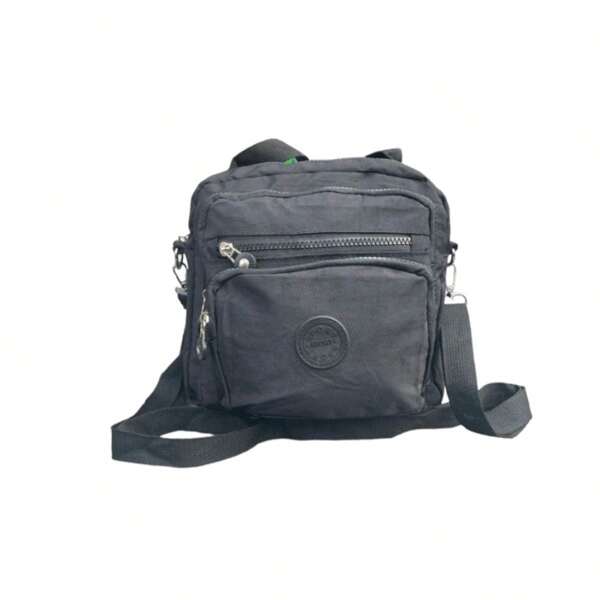 Bolsa Femina Crossbody Com Alça de Mão 5 Zíper