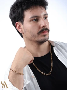 Men String Bracelets - 金色 - 查看 2