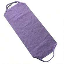 Toalla de baño exfoliante elástica larga, correa engrosada de frotamiento de nylon para limpiar la espalda, elimina células muertas de la piel y limpia durante el baño