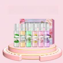 Bộ 6 Xịt Khử Mùi Toàn Thân 10Ml (Hương Hoa Và Trái Cây) Cho Cả Nam Và Nữ, Nhanh Khô Và Không Bám Bẩn, Bộ Quà Tặng - 6 cái/hộp khử mùi cơ thể - Xem 10