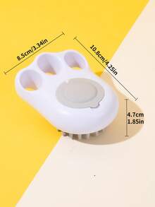 1入組可愛狗狗沐浴刷，寵物按摩刷洗髮水分配器 - 彩色 - 查看 12