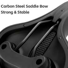 ROCKBROS MTB Bike Seat Cushion Bicycle Saddle Cycling Soft ShockproofComfortable - Black - View 5