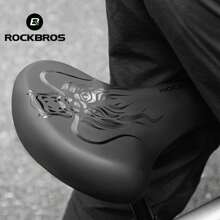 ROCKBROS MTB Bike Seat Cushion Bicycle Saddle Cycling Soft ShockproofComfortable - Black - View 7