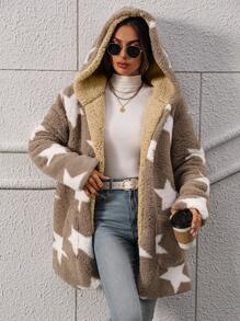 Women Winter Coats - Màu be - Xem 4