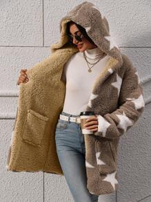 Women Winter Coats - Màu be - Xem 5