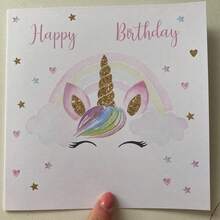 Fun Birthday Cards, Pink Birthday Cards - Multicolor - View 5