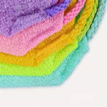 Toalla de baño exfoliante elástica larga, correa engrosada de frotamiento de nylon para limpiar la espalda, elimina células muertas de la piel y limpia durante el baño