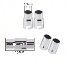 5/10Sets Stainless Steel Strong Magnetic Clasps Magnet End Clasp Connectors For Jewelry Making DIY Bracelet Necklace Connection Buckle Accessories