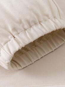 Mini Bala Unisex Children's Baby Children's Pants Summer Cool Feeling Antibacterial Long Pants - Apricot - View 8