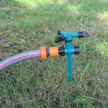 1 Máy Tính Tưới Cây Tự Động Thiết Bị Nhựa Mặt Đất-Trong Tưới Nước Hình Tam Giác Vòi Phun Tưới Tưới Nước Cho Sân Vườn Bãi Cỏ Tưới Cây - màu xanh lá - Xem 4