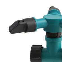 1 Máy Tính Tưới Cây Tự Động Thiết Bị Nhựa Mặt Đất-Trong Tưới Nước Hình Tam Giác Vòi Phun Tưới Tưới Nước Cho Sân Vườn Bãi Cỏ Tưới Cây - màu xanh lá - Xem 6