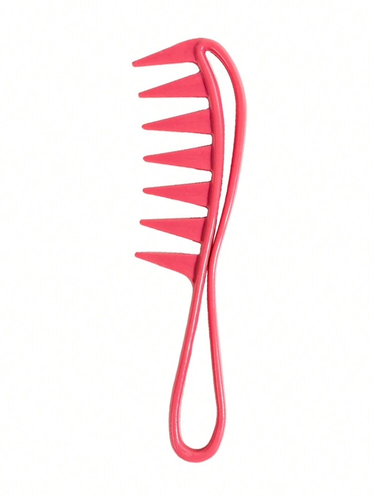 Wide-Tooth Comb For Pompadour Hairstyle, Retro Back Combing Comb For Men, Hollow-Out Fishbone Shaped Anti-Static Comb1pc, Hair Brush, Denman Brush, Wide Tooth Comb And Brush Wide Teeth Comb, Detangler Brush Wet Anti Tangle Comb Wide Tooth, Detangling Comb Wide Tooth, Hair Brush, Comb, Hair Tools, Hair Products And Accessories For Barber Salon Beauty Travel Essentials