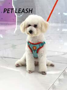 Dây nịt thú cưng, dây xích, dây xích chó nhỏ và vừa, dây xích chó kiểu vest, đồ dùng cho thú cưng - Nhiều màu - Xem 4