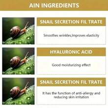 1.85 液盎司视黄醇胶原蛋白面霜，高级日常护肤 - 98% 蜗牛胶原蛋白粘液面霜，多功能，适合专业日常护肤，改善肌肤光泽和水润度。 - 白色 - 查看 5