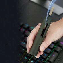 1个 创意新款烟盒 一键熄烟 懒人烟盒 吸烟不掉尘 车载户外 车用 中粗烟 三用 - 多色1 - 查看 3