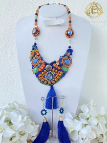 Women Necklace Sets - 彩色 - 查看 1