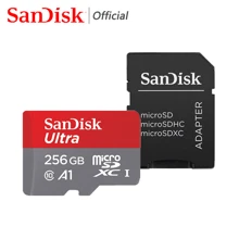 SANDISK SanDisk Ultra Micro SD Card With SD Adapter, Memory Card TF Flash Card 128GB 1.5TB 1TB 512GB 256GB 64GB 32gb For Phone Camera Monitor Drone Computer Gopro, U1 C10 A1 Mini SD Card, Up To 150MB/S