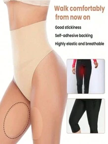 6pcs/10pcs Oversized Inner Leg Covers, Neutral Elastic Thigh Protector To Prevent Walking Abrasions, Thigh Abrasion Stickers, Four Seasons, (Random Color) Underarm Sweat Pads, Washable Sweat Absorbent Covers, Dress Sweat Pads, Absorbent Deodorant Pads, Anti-Walking Chest Breast Patches, Sticky Pacifier Patches, Anti-Bump And Anti-Leakage Stickers