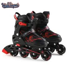 Inline Roller Skates With Flashing PU Wheels, Fashion Minimalist Multicolor Roller Skates For Young, Comfortable Design