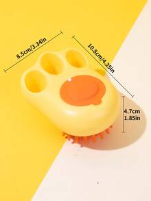 1入組可愛狗狗沐浴刷，寵物按摩刷洗髮水分配器 - 彩色 - 查看 13