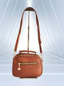 Women Crossbody - Brown - View 4