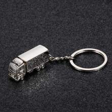 Drive Daddy Fathers Day Gifts Truck Keychain Key Pendant Dad Birthday Key Chain For Daddy Step Dad Keyring Gift For Father,Custom Keychain,Chic Autumn,Apparel Accessories,Customized Keychains & Accessories - Silver - View 5