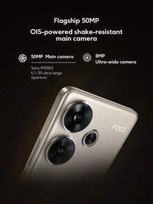 Xiaomi POCO F6 5G Wersja globalna 8 GB + 256 GB Smartfon Snapdragon 8s Gen 3 Procesor 6,67" CrystalRes 1,5K 120 Hz AMOLED DotDisplay Główny aparat 50 MP z OIS 90 W Turbo ładowanie Bateria 5000 mAh