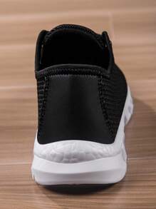 Women's Breathable Mesh Sneakers For Spring And Autumn, Lightweight, Non-Slip, Casual, Soft Cushion Running Shoes