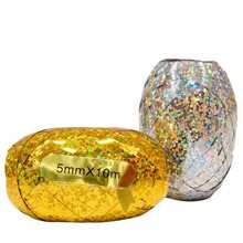 Curling Ribbon Assorted Colors, 32.8ft Yards Balloon Laser Ribbons For Parties