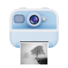 Instant Digital Camera Mini Cute Cartoon Hi-Res Thermal Printer Cam