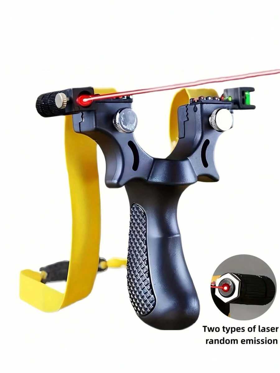 1pc 98k Slingshot Resin Laser Sight With Elastic Band Infrared Single