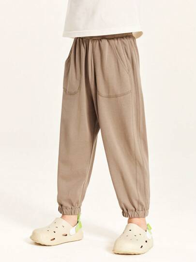  Mini Bala 男女通用儿童宝宝儿童裤子夏季凉感抗菌长裤