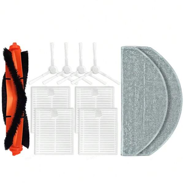 Compatible With Xiaomi Robot Vacuum E10 E12 E10C C103 Mijia 3C Plus / 3C Pro Spare Parts Accessories Main Side Brush Filter Mop